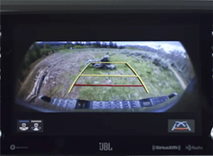 Integrated Backup Camera with Rear Parking Sonar Integrated Backup Camera with Rear Parking Sonar