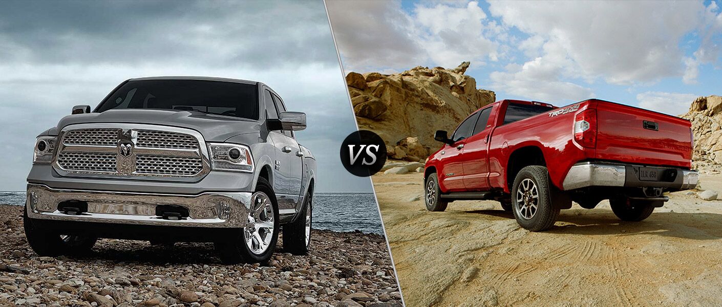 2016 Ram 1500 vs 2016 Toyota Tundra