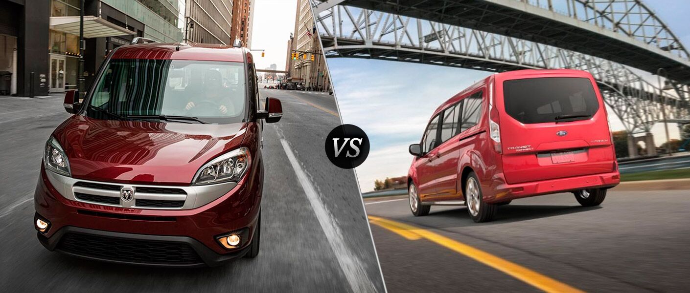 2016 Ram ProMaster City vs 2016 Ford Transit Connect
