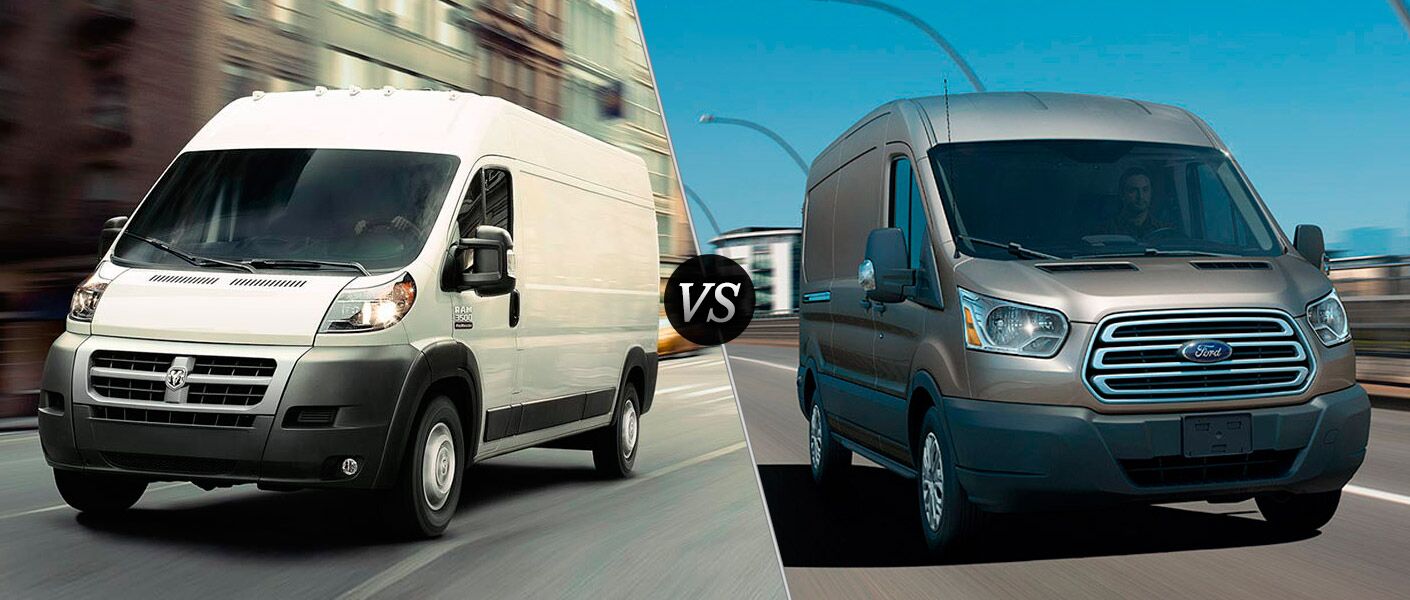 2016 Ram ProMaster vs 2016 Ford Transit