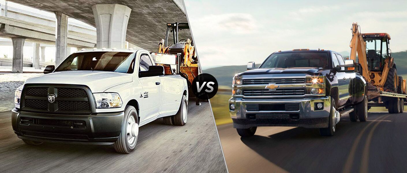 2016 Ram 3500 vs 2016 Chevy Silverado 3500HD