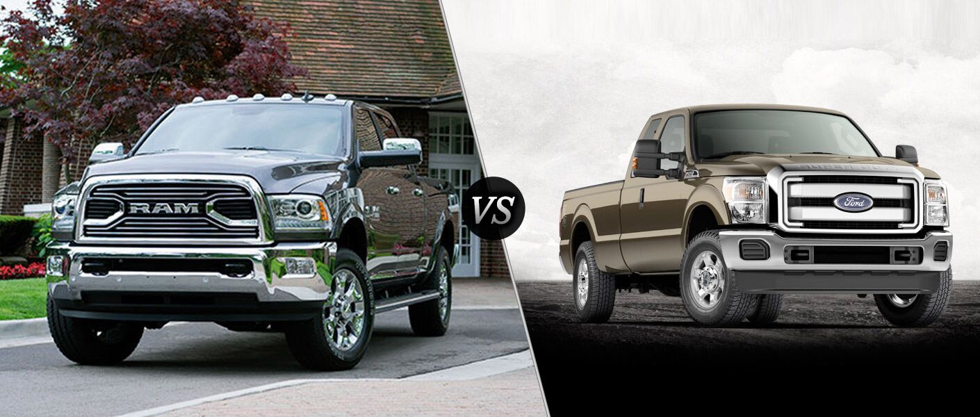 2016 Ram 2500 vs 2016 Ford F-250