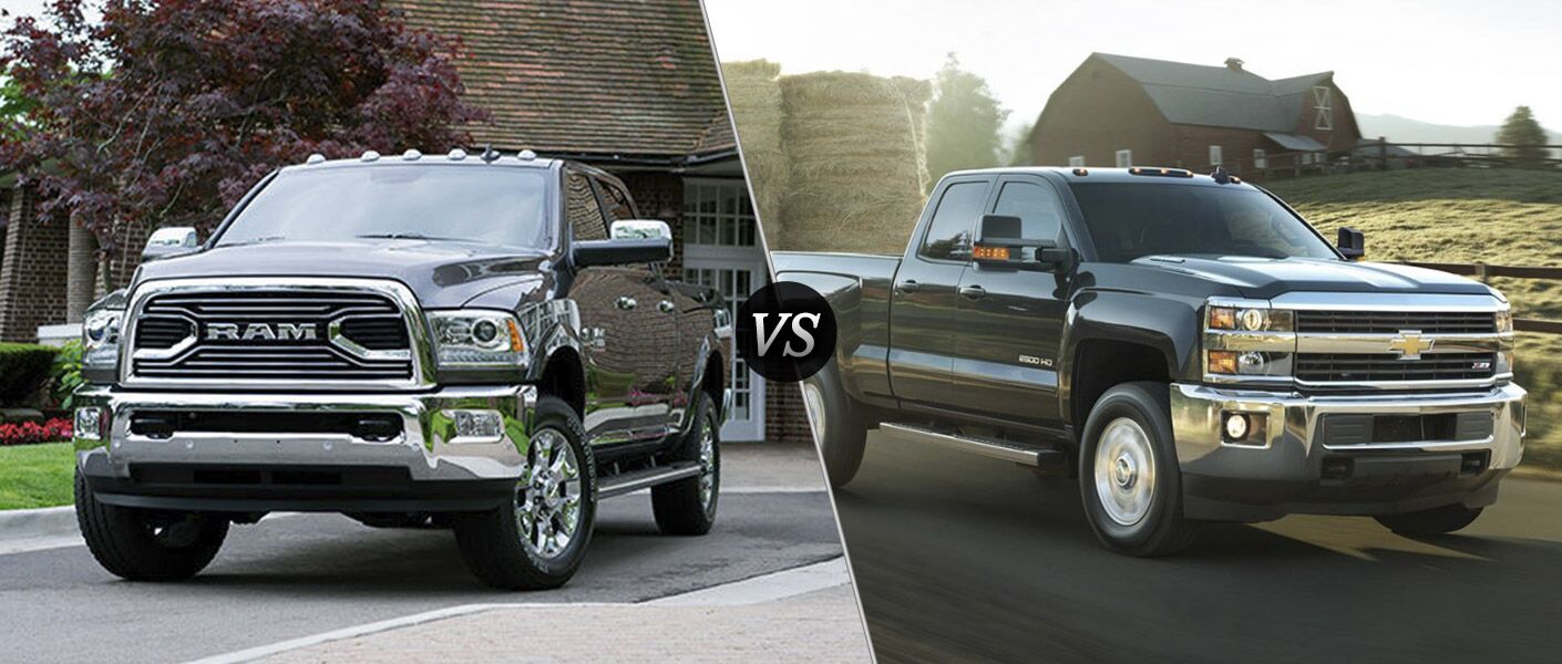 2016 Ram 2500 vs 2016 Chevy Silverado 2500HD