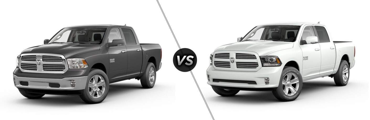2017 Ram 1500 Big Horn vs Sport