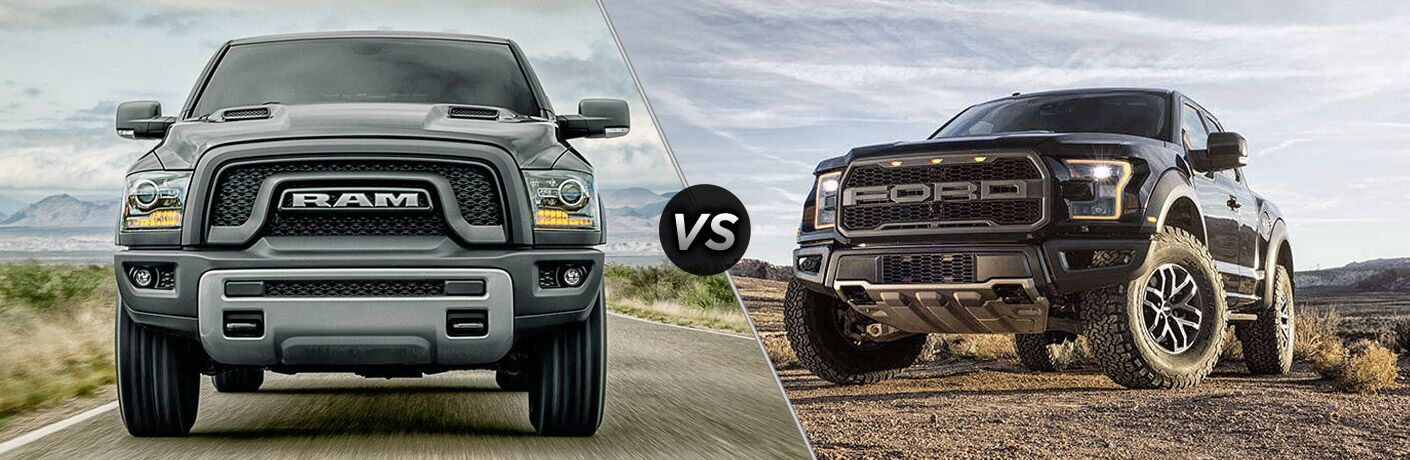 2017 Ram 1500 Rebel vs 2017 Ford F-150 Raptor