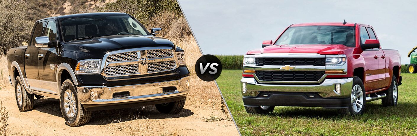 2017 Ram 1500 vs 2017 Chevy Silverado 1500