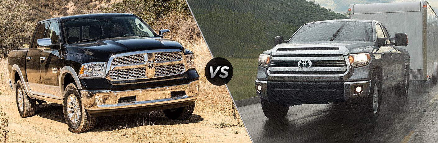 2017 Ram 1500 vs 2017 Toyota Tundra