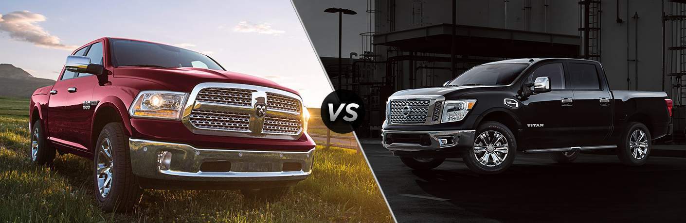 2017 Ram 1500 vs 2017 Nissan Titan