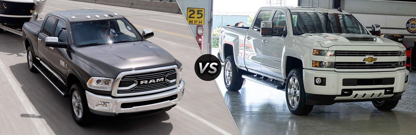 2017 Ram 2500 vs 2017 Chevy Silverado 2500HD
