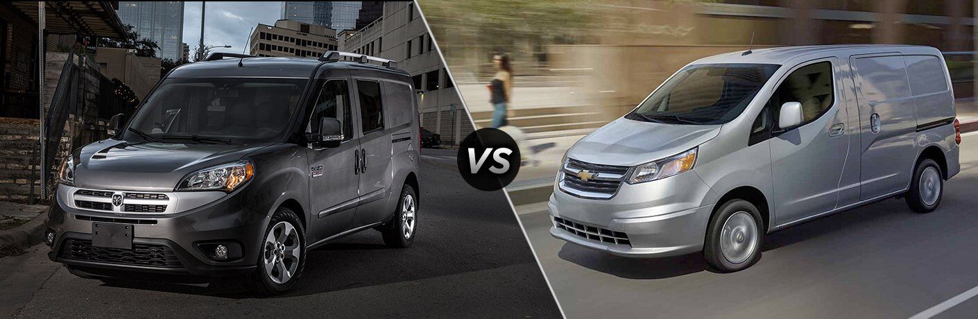 2017 Ram ProMaster City vs 2017 Chevy City Express