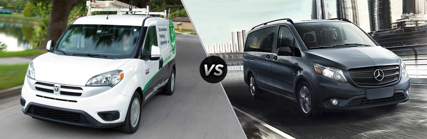2017 Ram ProMaster City vs 2017 Mercedes-Benz Metris
