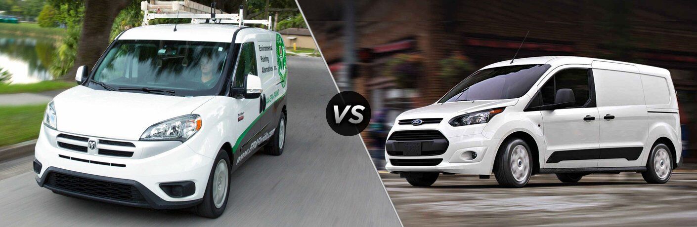 2017 Ram ProMaster City vs 2017 Ford Transit Connect
