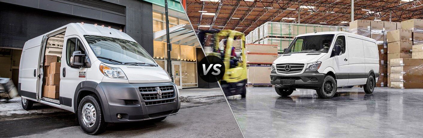 2017 Ram ProMaster vs 2017 Mercedes-Benz Sprinter