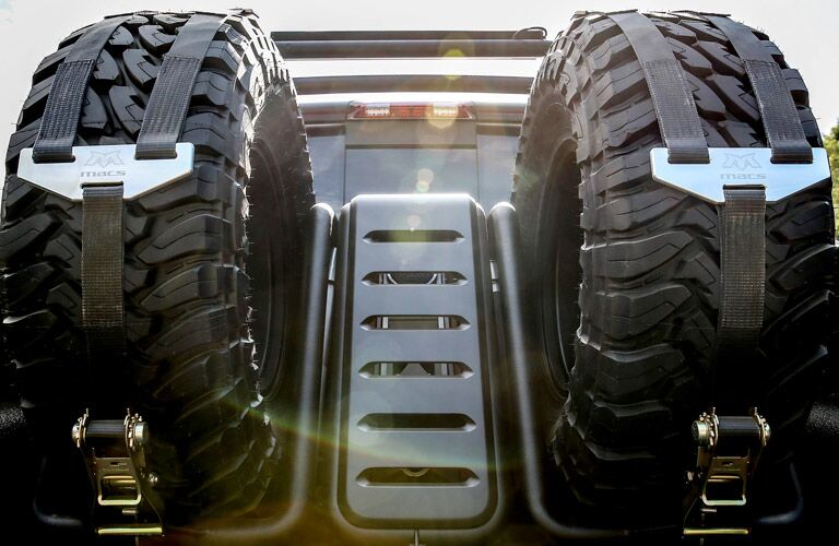 optional spare wheels of the 2017 Ram 1500 Rebel