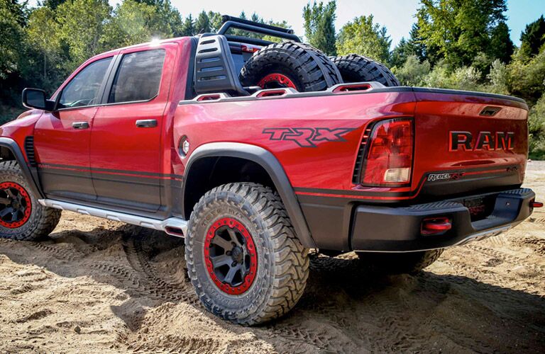 side view of a 2017 Ram 1500 Rebel