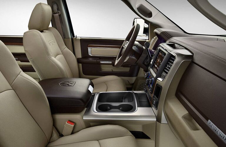 front seats of the 2017 Ram 3500