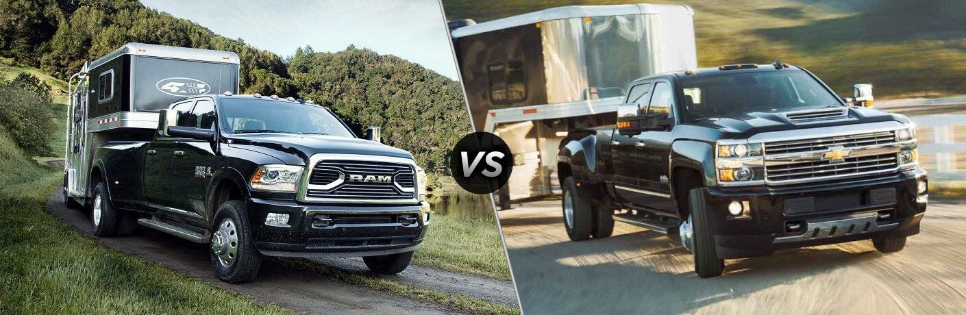 2017 Ram 3500 vs 2017 Chevy Silverado 3500HD