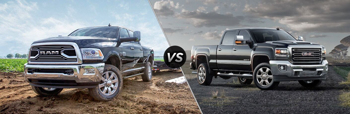 2018 Ram 2500 vs 2018 GMC Sierra 2500HD comparison image