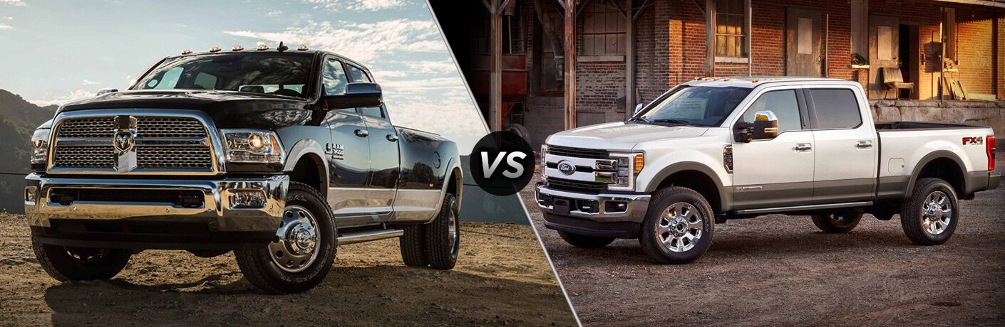 2018 Ram 3500 vs 2018 Ford F-350 comparison image