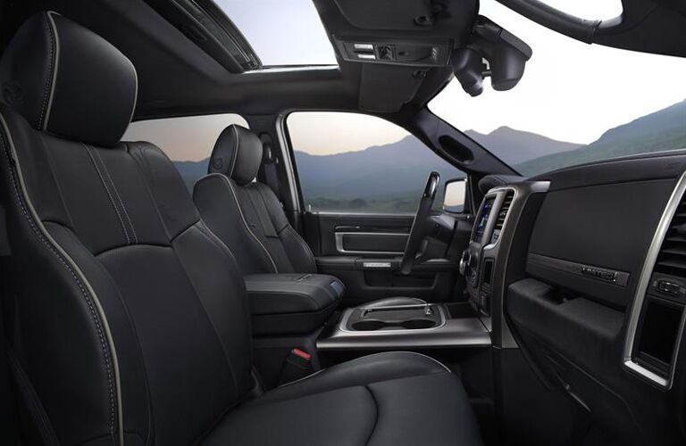 front seats of the 2019 Ram 1500 Classic