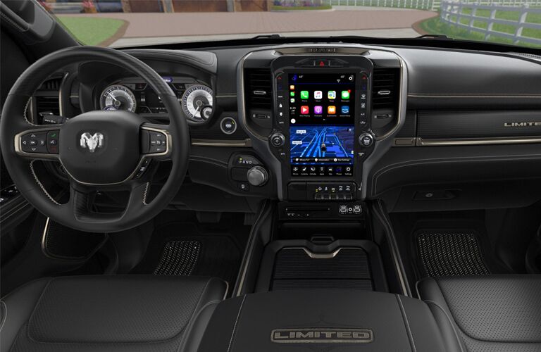 Dashboard in 2019 Ram 1500 Limited