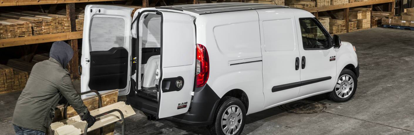 2019 Ram ProMaster City Cargo Van being loaded