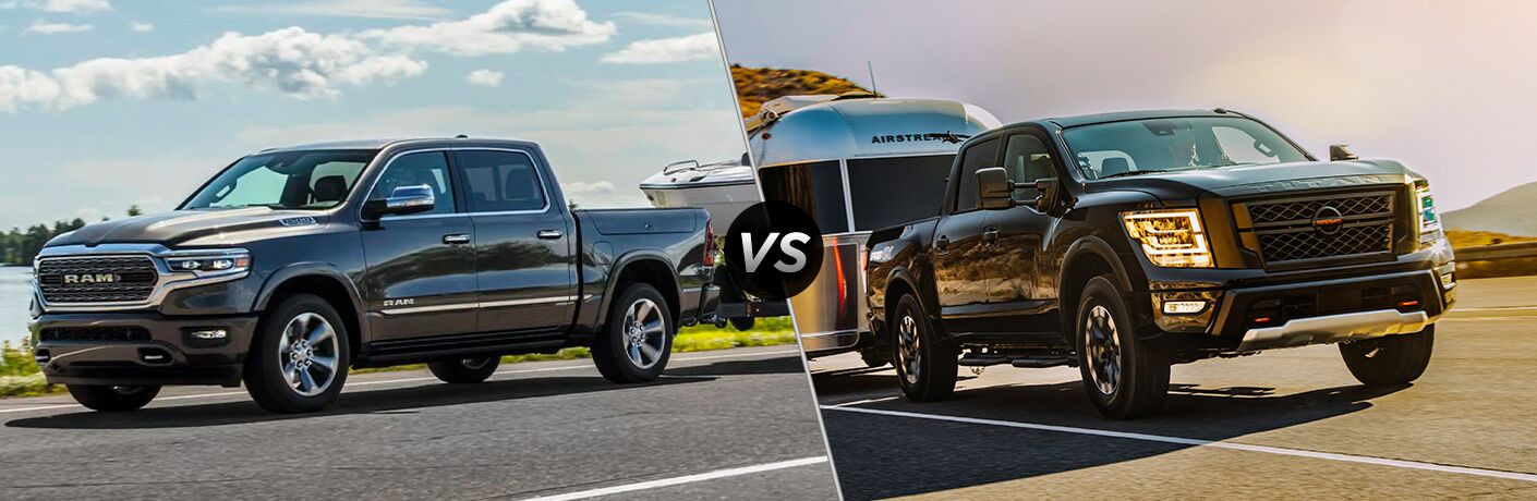 2021 Ram 1500 vs 2021 Nissan Titan