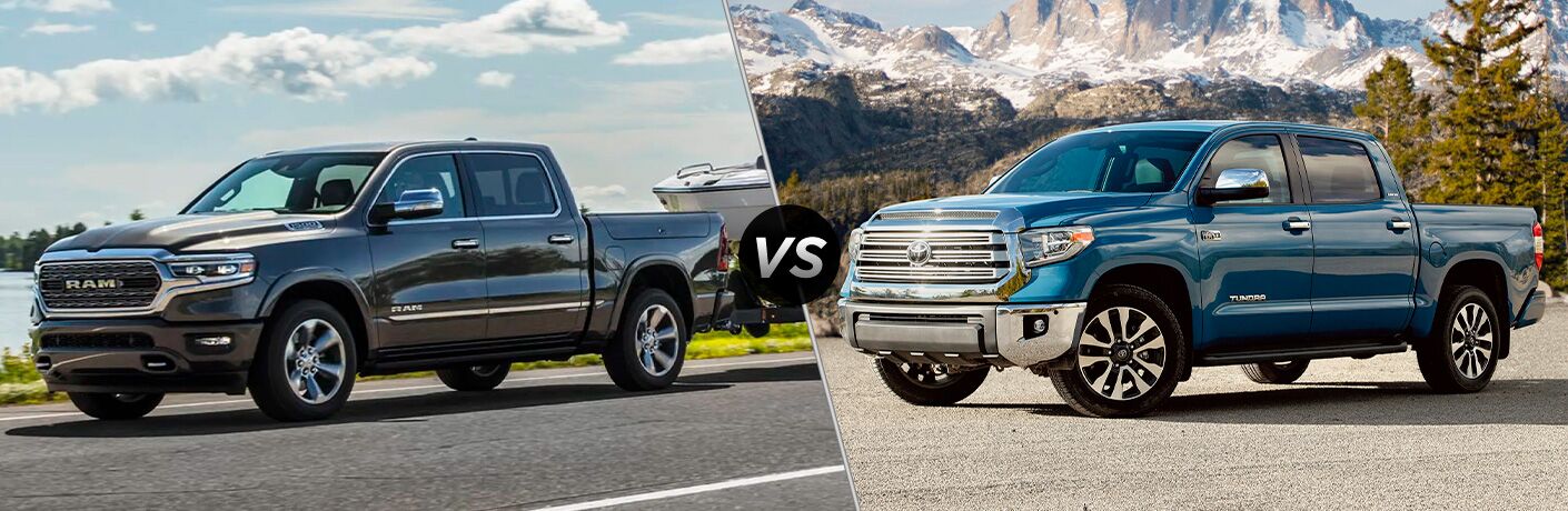 2021 Ram 1500 vs 2021 Toyota Tundra