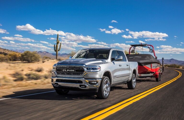 2021 Ram 1500 on highway