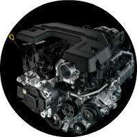 3.6-liter V-6 engine with eTorque on the 2019 Ram 1500