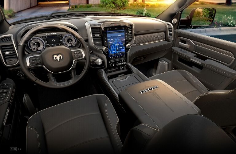 Interior view of 2019 Ram 2500 Limited