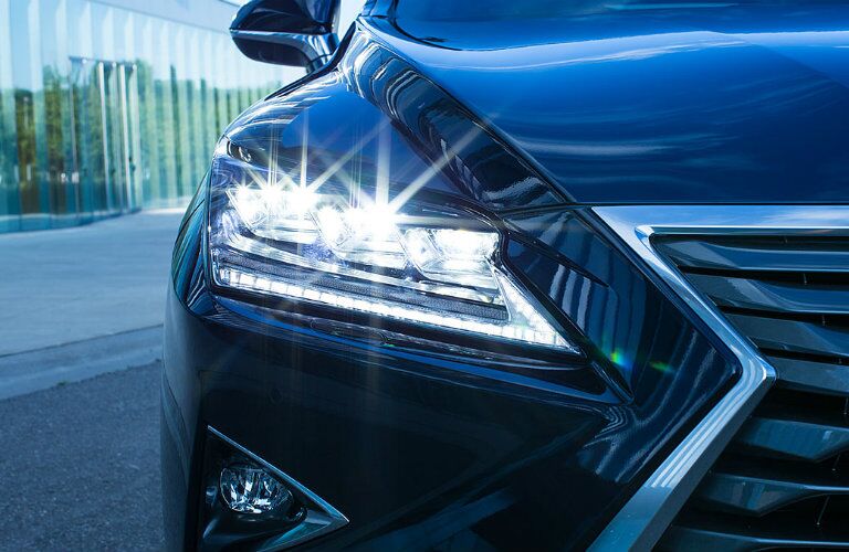 Front headlight of Lexus RX 450H Front headlight of Lexus RX 450H