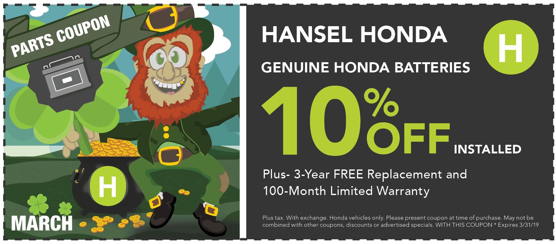 Genuine Honda Batteries! Genuine Honda Batteries!