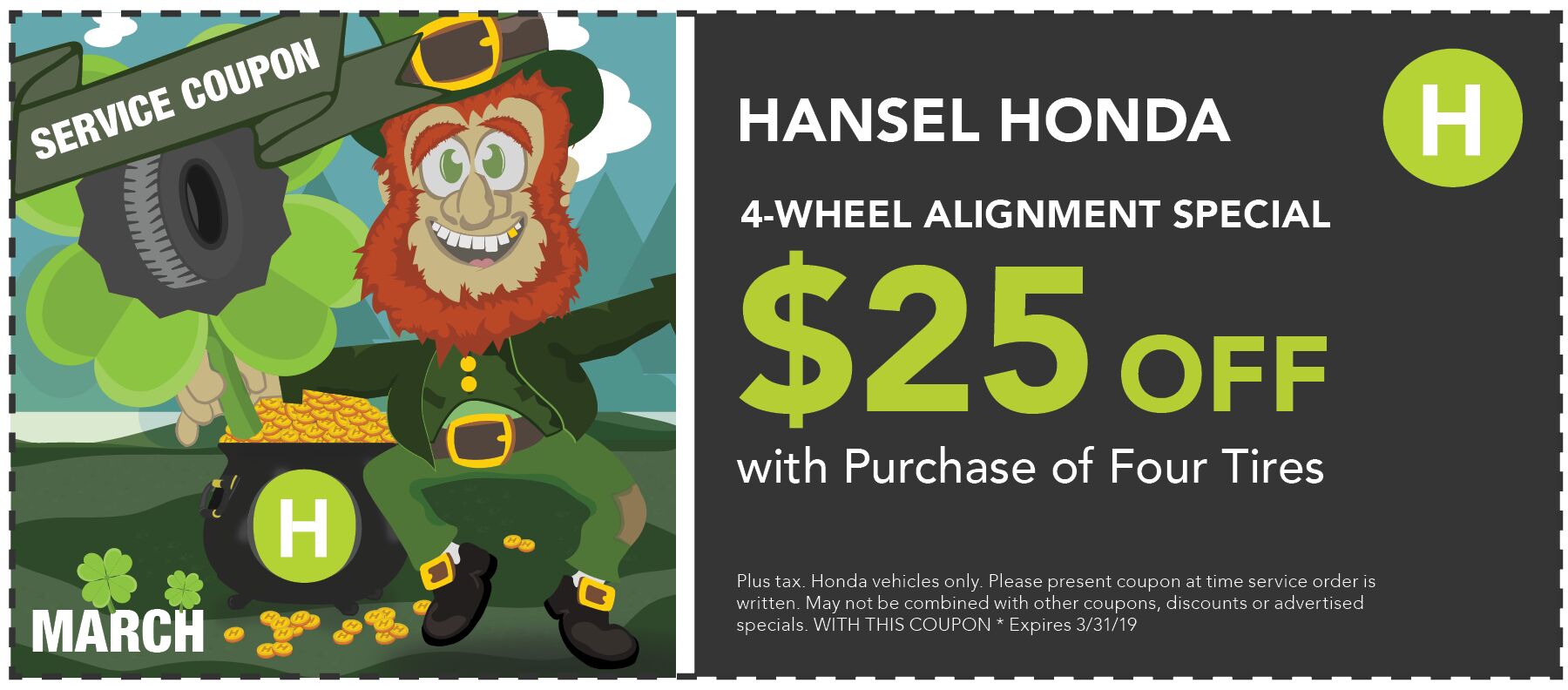 Four Wheel Alignment Special! Four Wheel Alignment Special!