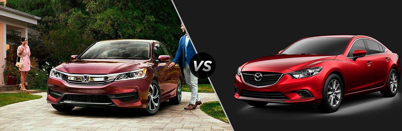 2017 Honda Accord vs 2017 Mazda6