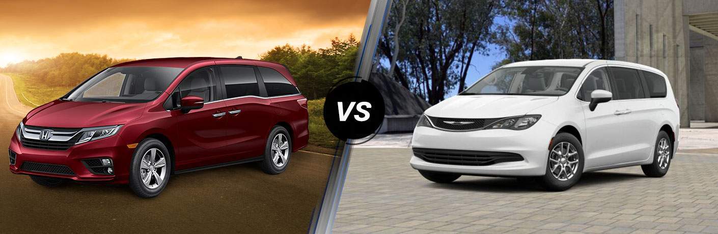 2018 Honda Odyssey vs 2017 Chrysler Pacifica