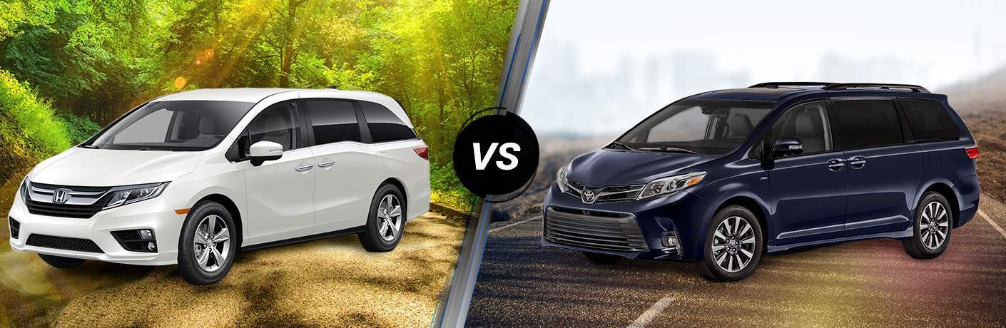 2018 Honda Odyssey vs 2018 Toyota Sienna