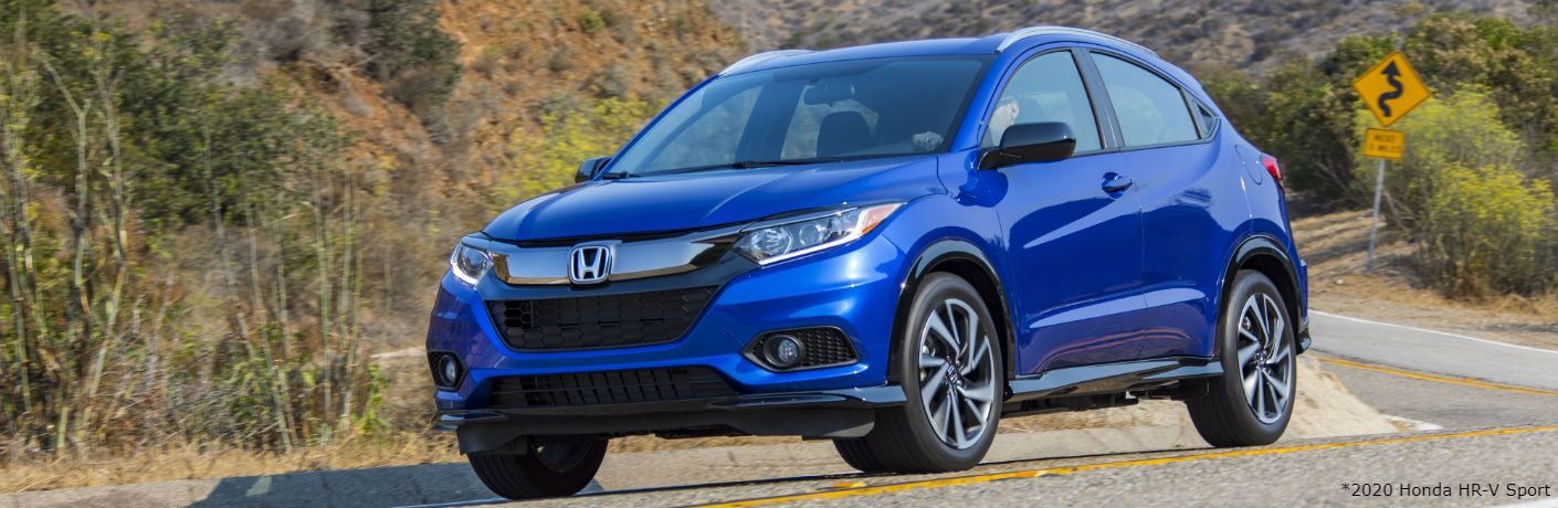 Blue 2020 Honda HR-V Sport