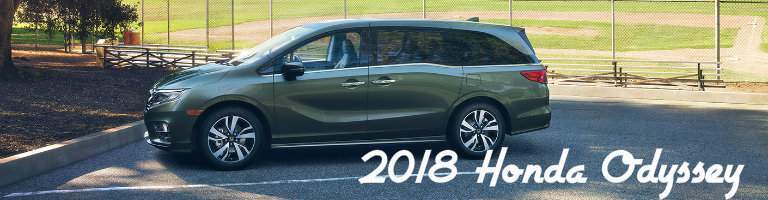 titled side image of the 2018 Honda Odyssey