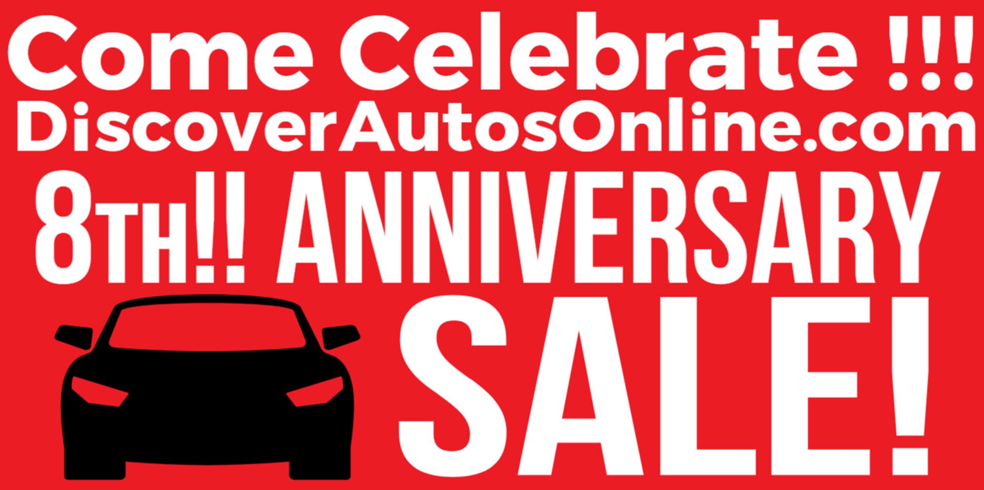 8th Anniversary Sale 8th Anniversary Sale