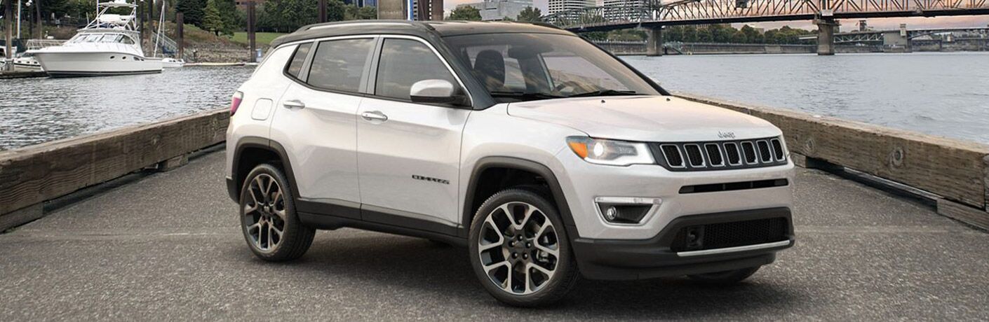 2020 Jeep Compass front and side profile
