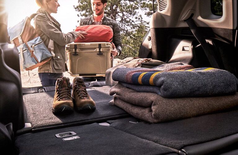 2020 Jeep Compass rear cargo area
