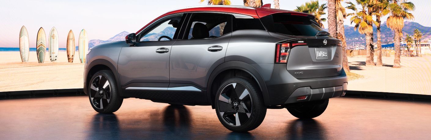 2025 Nissan Kicks rear and side angle