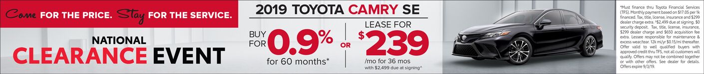 Camry SRP Camry SRP