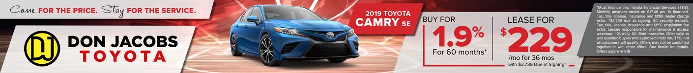 March Camry SRP March Camry SRP