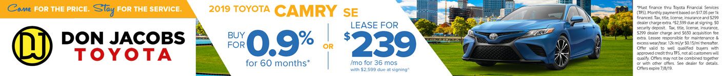 June Camry SRP Banner June Camry SRP Banner