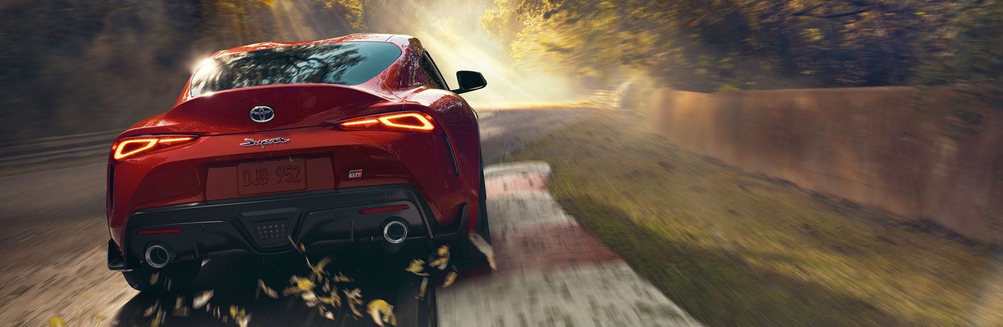 2020 Toyota Supra Exterior Passenger Side Rear Angle 2020 Toyota Supra Exterior Passenger Side Rear Angle
