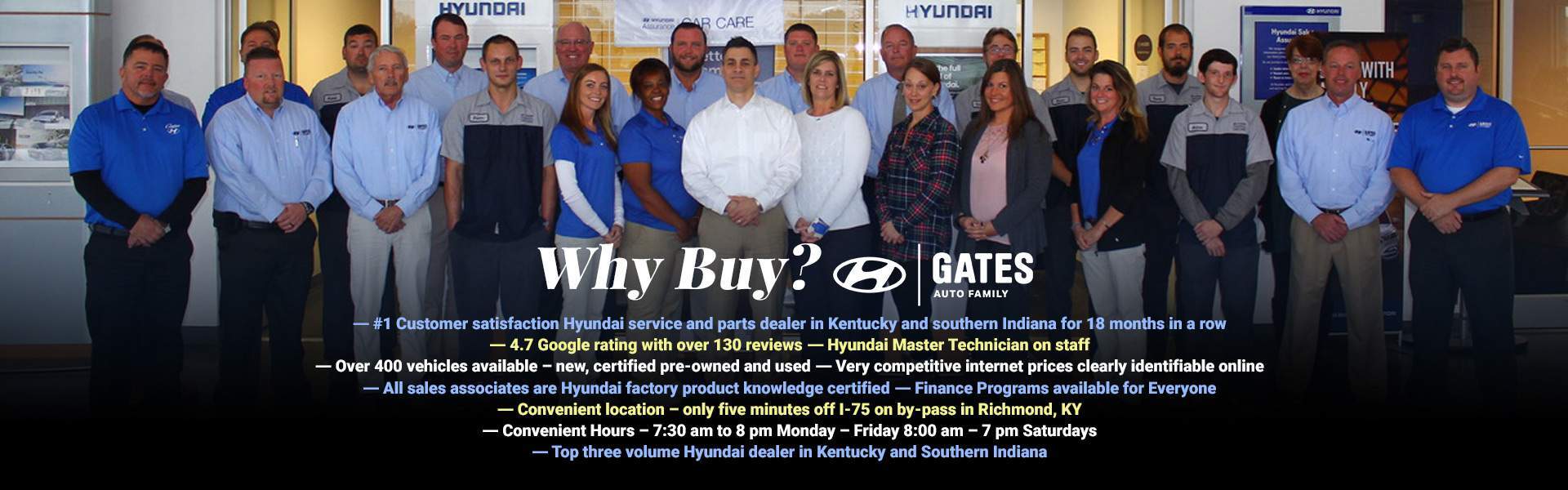 Gates Hyundai of Richmond New & Used Cars Richmond, KY