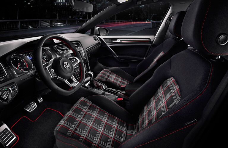 Golf GTI plaid seats