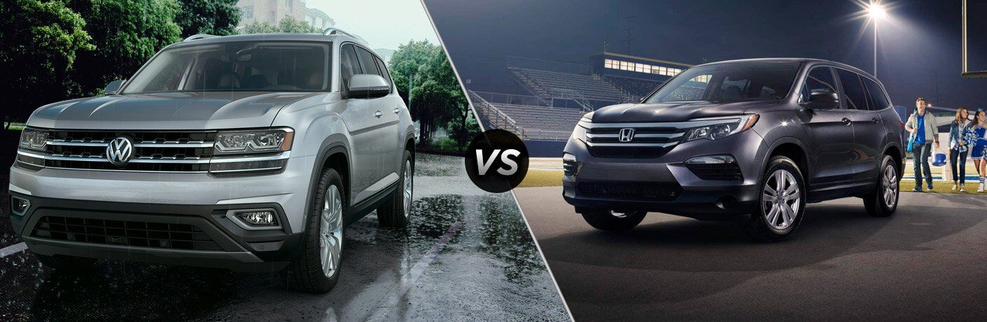 2018 Volkswagen Atlas vs 2017 Honda Pilot